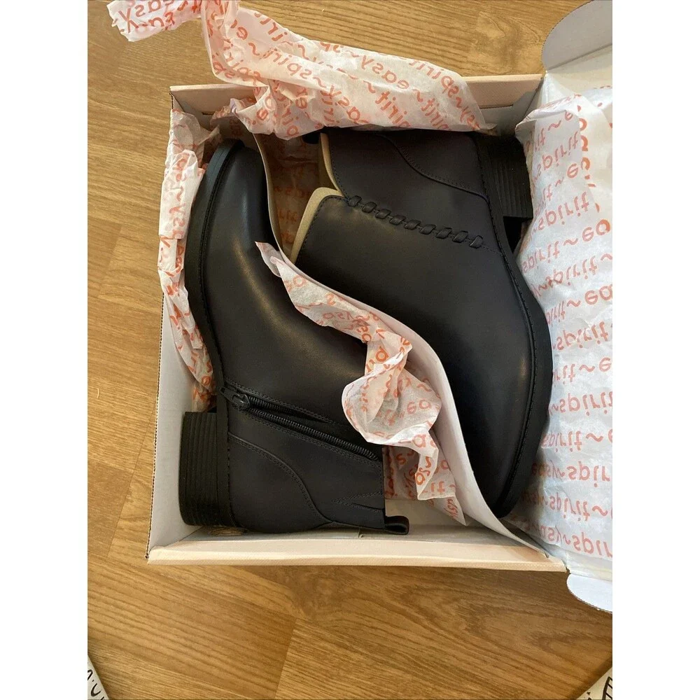 New Easy Spirit Womens Lorand Bootie Navy Size 10M NIB - Picture 5 of 16